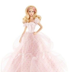 Barbie 2012 Barbie Birthday Wishes Blond Doll Collector