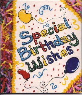 Special Birthday Wishes Book Birthday Quotes Scriptures