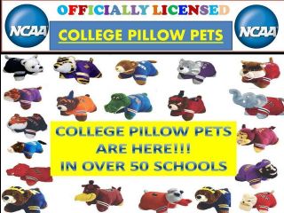 College Pillow Pets NCAA Team Mascot Pillow Pet NCAA Pillow Pet 50 