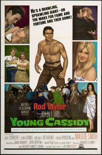 Young Cassidy 1965 Original U s One Sheet Movie Poster