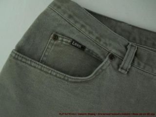 Lee Sage Green Cut Offs Jeans Shorts Mens Sz 41 42 Segv