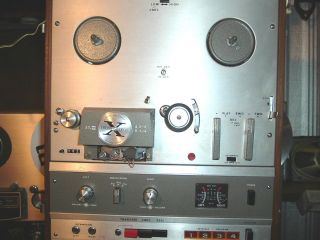 Akai x 1800SD Reel to Reel Tape Recorder with 8 Track for Parts Repair 