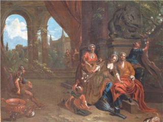 Thomas Blanchet 1614 1689 V Large Old Master Oil Painting 100cm x 84cm 