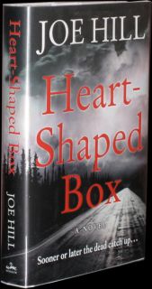 title heart shaped box signed author hill joe