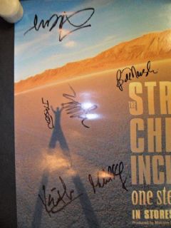 String Cheese Incident Sci Signed Autograph COA Original Promo Poster 