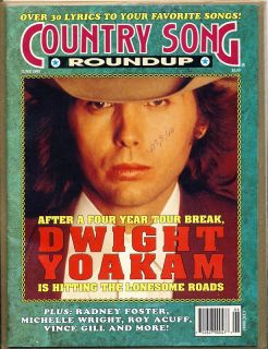 Dwight Yoakam Billy Ray Cyrus Roundup 1993 RARE