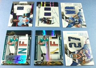 HIGH END ROOKIE AUTO PATCH LOT TORREY SMITH RAMSES BARDEN ABSOLUTE 