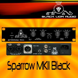 Black Lion Audio Black Sparrow MK2 ADC 2 Channel Anolog to Digital A D 
