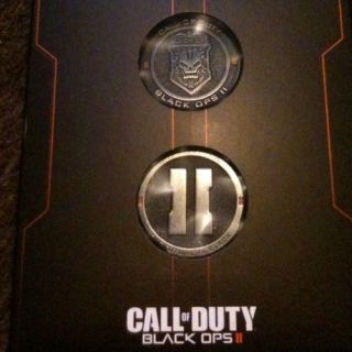 Call of Duty Black Ops 2 Xbox 360 Hardened Edition Challenge Coins 