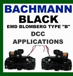 Blomberg Type B Black Trucks DCC Applications Complete Bachmann HO 