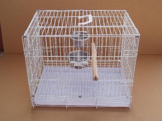 large collapsible travel bird cage 24 l x 16 5 w x 20 5 h