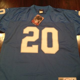 NWT Detroit Lions Billy Sims Reebok Throwback Jersey 1983 Large