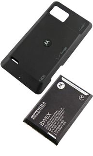   BW8X Battery Door Cover Extended Set for Droid Bionic New