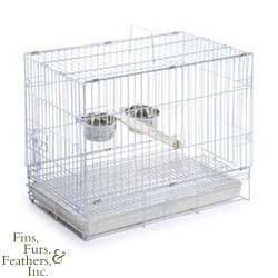 Prevue Pet Products White Travel Cage for Large Birds