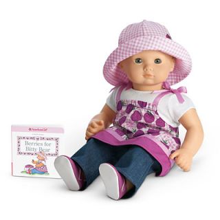 New American Girl Bitty Baby Berry Outfit Retired Twins Doll Purple 