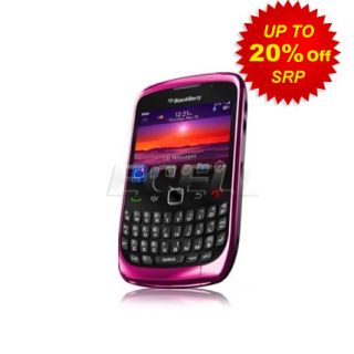 New Unlocked Blackberry Curve 3G 9300 Pink Mobile Phone