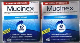 Mucinex Maximum Strength 1200mg 56 Tablets