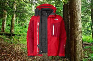   Triclimate Jacket Red Men Blue M Med 3 in 1 Summit Series