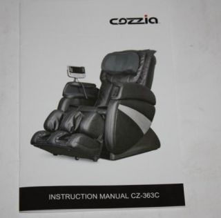Cozzia Zero Gravity Full Body Automatic Massage Chair CZ 363C
