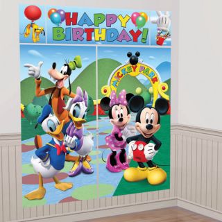 Mickey Mouse Clubhouse Huge Wall Decoration Birthday Party New