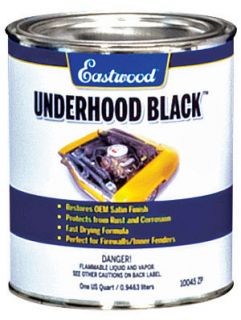 Eastwood Underhood Black Auto Restoration Paint Quart