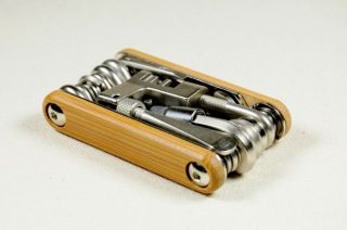 Brand New 20 in 1 Cr Mo Bamboo Arm Bike Tool with Chain Splitter