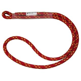 BlueWater Ropes Sewn Prusik Loop 7mm x 24 Red w Yellow Tracer