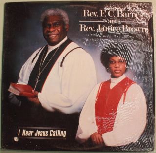   BARNES & REV. JANICE BROWN I Hear Jesus Calling LP AIR Black Gospel