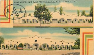 AR Blytheville Camp Moultrie Cottages Early T99269