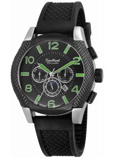 XXL Engelhardt, Ø47mm military automatic watch, rubber & leather 