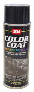   landau black flexible vinyl plastic aerosol spray paint can sem color
