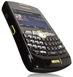 RIM Blackberry Curve 8350i Used NEXTEL (Black) Smartphone Working Cell 