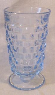 Whitehall by Colony Blue Footed Ice Tea Glass 10 Oz