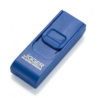 Jigger USB Rechargeable Battery Cigarette Lighter Blue