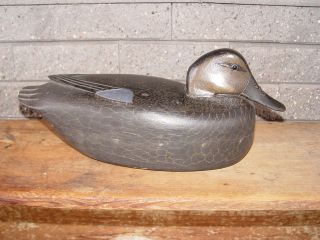 Blackduck by Jess Heisler Burlington New Jersey Vintage Duck Decoy 