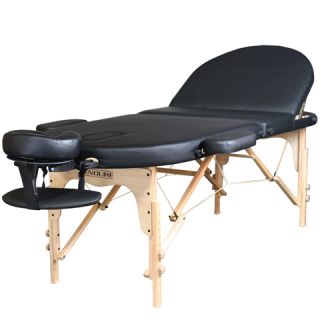 Spa Equipment Tattoo Portable Black Massage Table MT 06