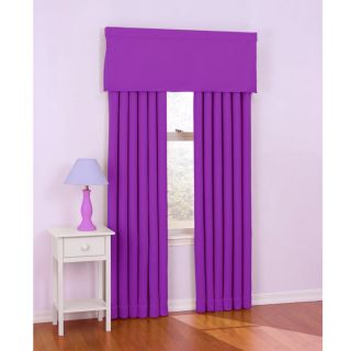 Eclipse Kids Twill Blackout Window Curtain Panel Purple 95 Length 