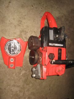 Homelite XL1 Automatic Chainsaw Used Parts or Repair Stuck