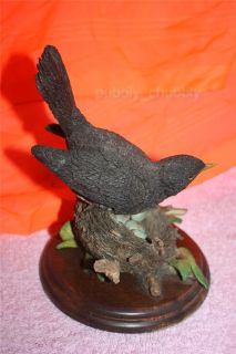 Country Artists BLACKBIRD ON NEST Very rare discontinued item