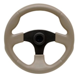 Tracker 129689 Taupe 13 inch Boat Steering Wheel