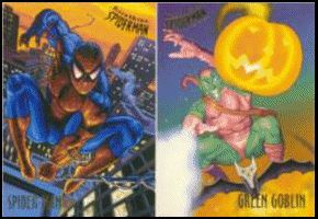 Spider Man Fleer Ultra 1995 Complete Premiere Edition Trading Card Set 