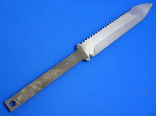 Schrade Extreme Double Edge Dagger Knife Making Blade Blank