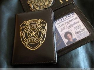Resident Evil STARS ID Badge Metal Emblem Blank ID + GIFT ID cards