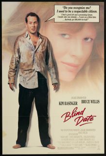 Blind Date 1987 Original U s One Sheet Movie Poster