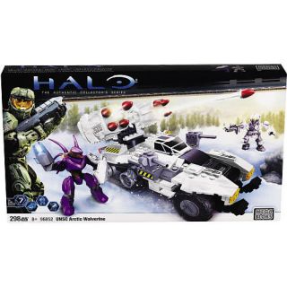Halo Mega Blocks UNSC Arctic Wolverine Set 96852 298 Pieces with 