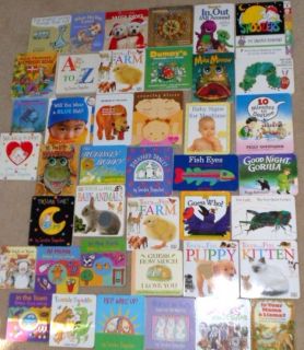    43 Baby Toddler Preschool Board Books Eric Carle Sandra Boynton MORE