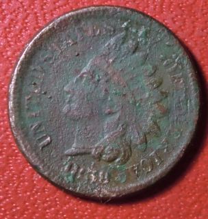 1859 Indianhead Penny Cent Philadelphia Mint