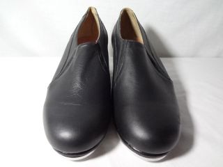 Bloch Womens Leather Tap Shoes Shockwave Taps Size 10 5 M Slip Ons New 