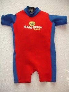 Child Body Glove Life Jacket Vest PFD Neoprene Shorty Wet Suit s 30 40 