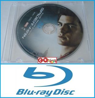   Amazing Spider Man 2012 Movie Blu Ray Feature Film 1 Disc Only